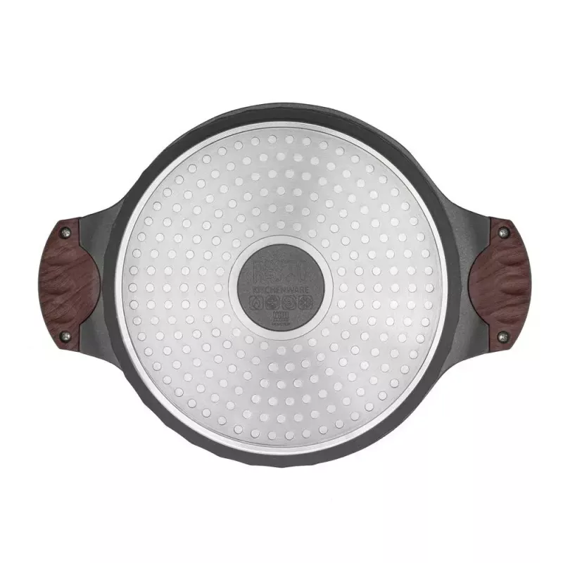 Resto Kitchenware Capella 4.6 L Round Black Wood