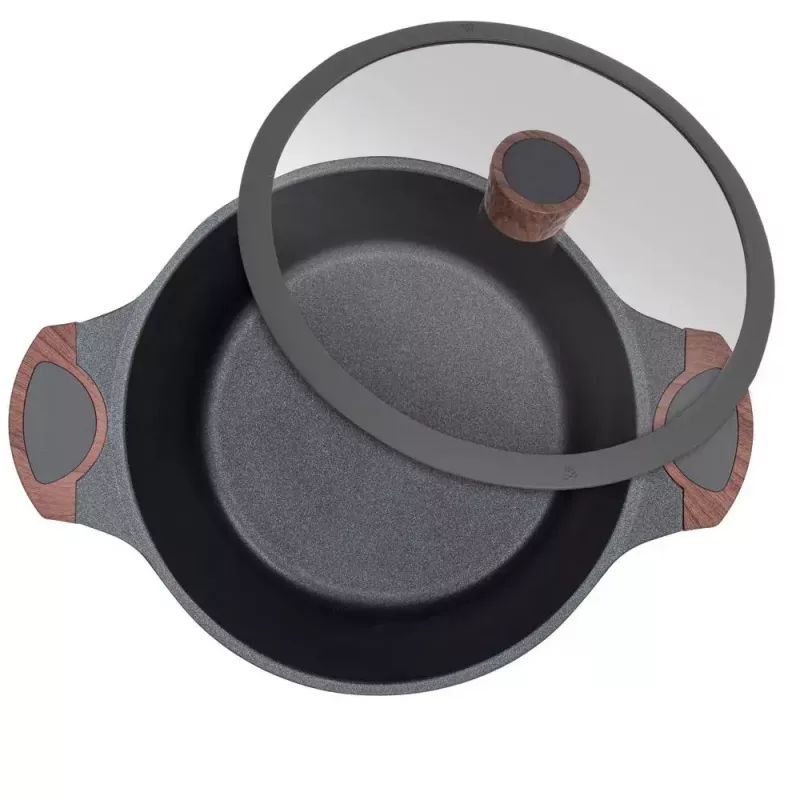 Resto Kitchenware Capella 4.6 L Round Black Wood
