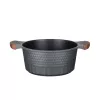 Resto Kitchenware Capella 4.6 L Round Black Wood