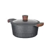 Resto Kitchenware Capella 4.6 L Round Black Wood