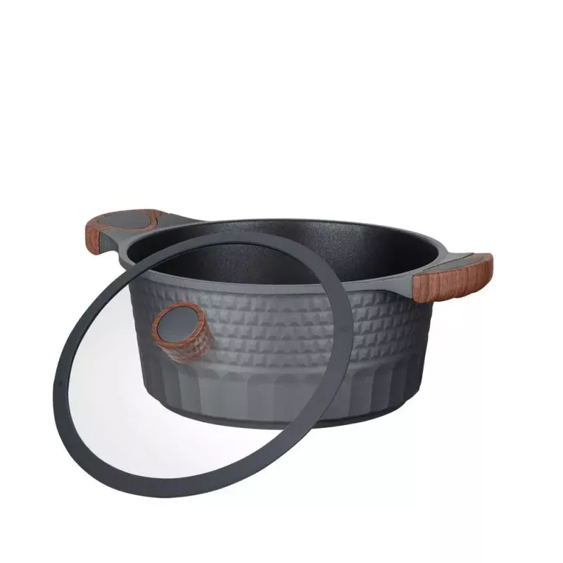 Resto Kitchenware Capella 4.6 L Round Black Wood