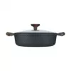 Multi Pot Resto Kitchenware 93906 Black Aluminium 4.1 L 28 cm