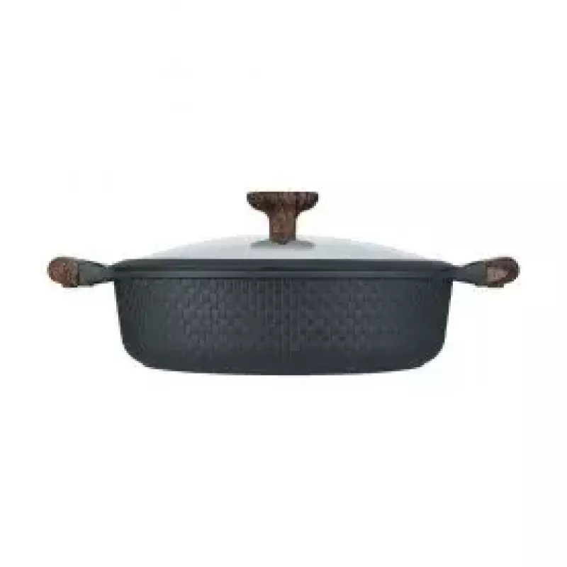 Multi Pot Resto Kitchenware 93906 Black Aluminium 4.1 L 28 cm