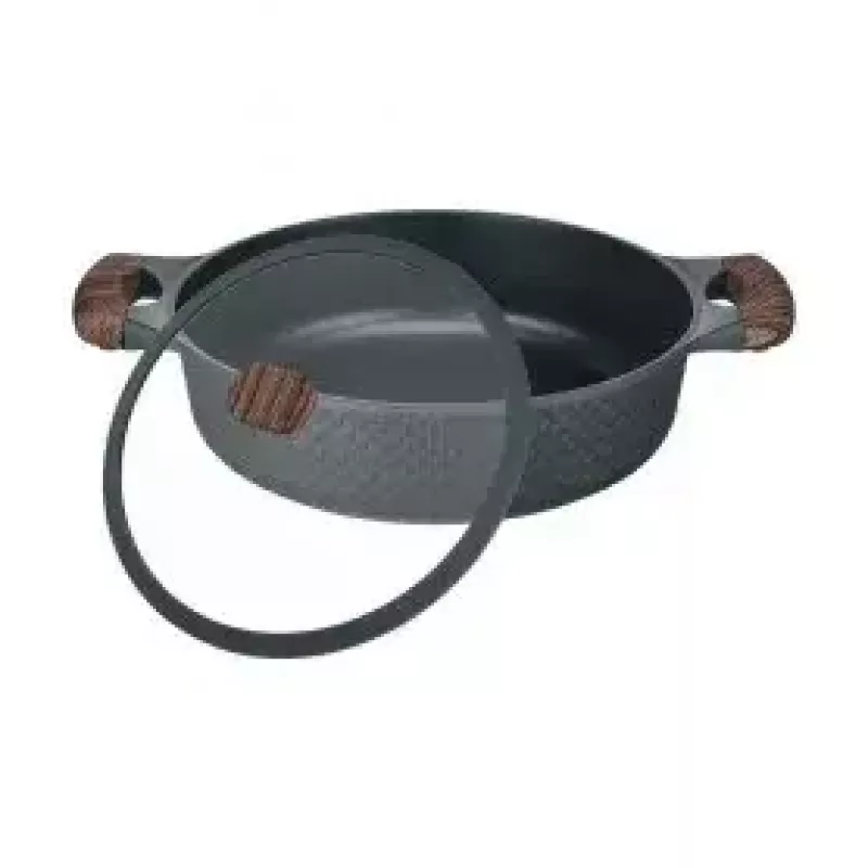 Multi Pot Resto Kitchenware 93906 Black Aluminium 4.1 L 28 cm