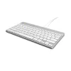R-Go Tools Ergonomic keyboard R-Go Compact Break, compact keyboard with break software, QWERTY (US), wired, white