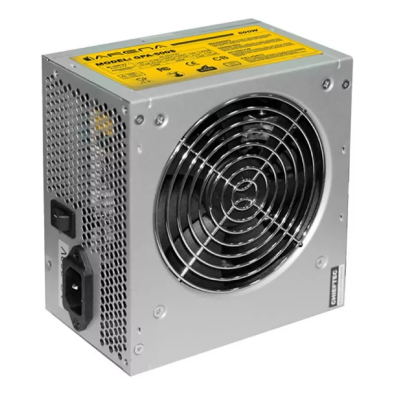 Power supply unit CHIEFTEC GPA-700s 700 W 20+4 pin ATX PS/2 Silver 120 mm fan