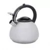 Electric kettle RESTO 2.7 L 2200 W, grey housing, black handle