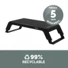 Fellowes Computer Monitor Stand with 3 Height Adjustments - Hana LT Monitor Riser - Ergonomic Adjustable Monitor Stand for Computers - Max Weight 22.6KG - Black