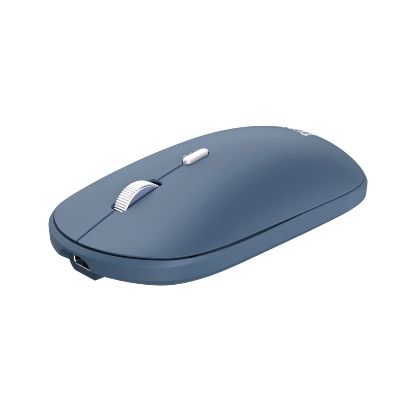 Trust Lyra keyboard Mouse included Office RF Wireless + Bluetooth QWERTY US English Blue