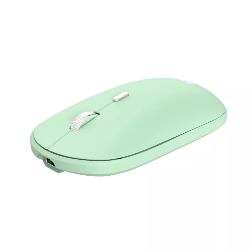 Trust Lyra keyboard Mouse included Office RF Wireless + Bluetooth QWERTY US English Green