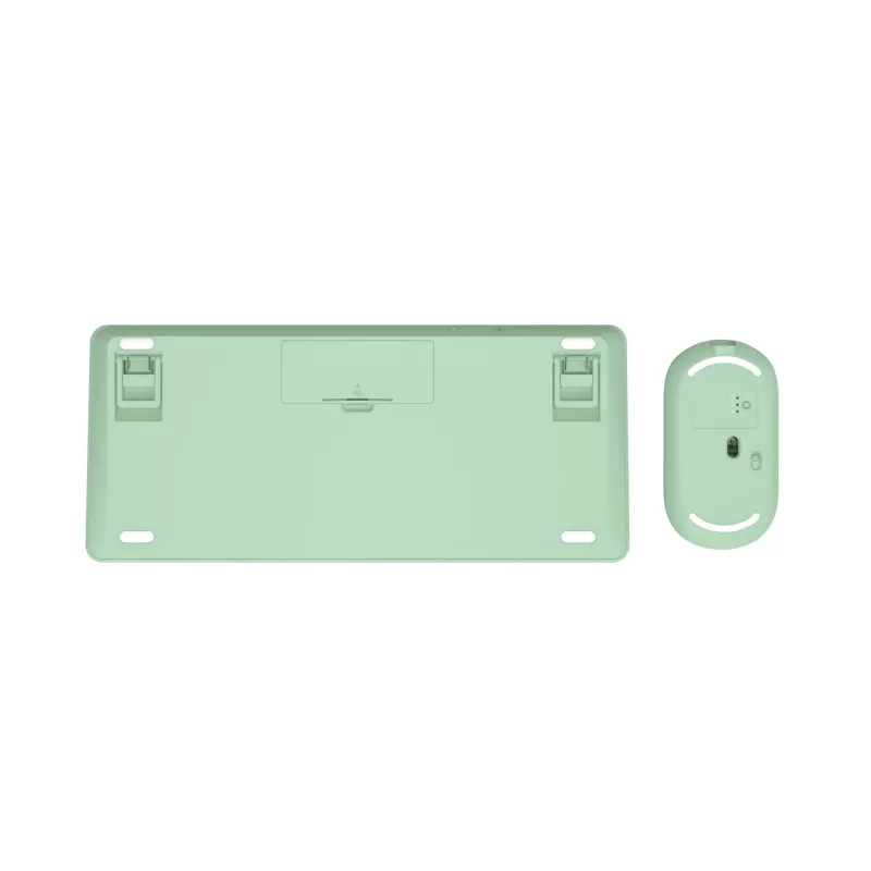 Trust Lyra keyboard Mouse included Office RF Wireless + Bluetooth QWERTY US English Green