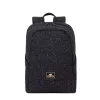 Backpack Rivacase 7923 33.8 cm 13.3 inch Black White