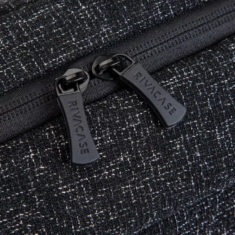 Backpack Rivacase 7923 33.8 cm 13.3 inch Black White