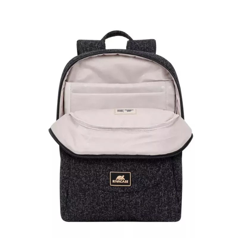 Backpack Rivacase 7923 33.8 cm 13.3 inch Black White