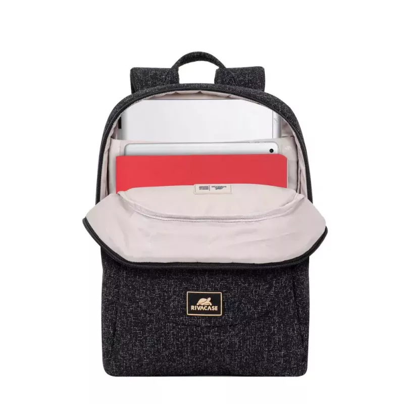 Backpack Rivacase 7923 33.8 cm 13.3 inch Black White