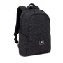 Backpack Rivacase 7923 33.8 cm 13.3 inch Black White