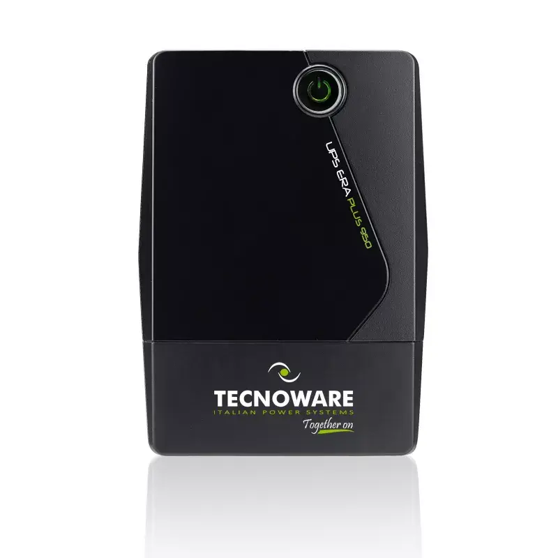 Uninterruptible Power Supply Tecnoware Era Plus 950 0.95 kVA 665 W 2 AC outlets