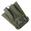 Travel backpack Rivacase Eden Olive PU leather Polyester rPET 250x160x430mm