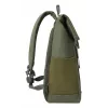 Travel backpack Rivacase Eden Olive PU leather Polyester rPET 250x160x430mm