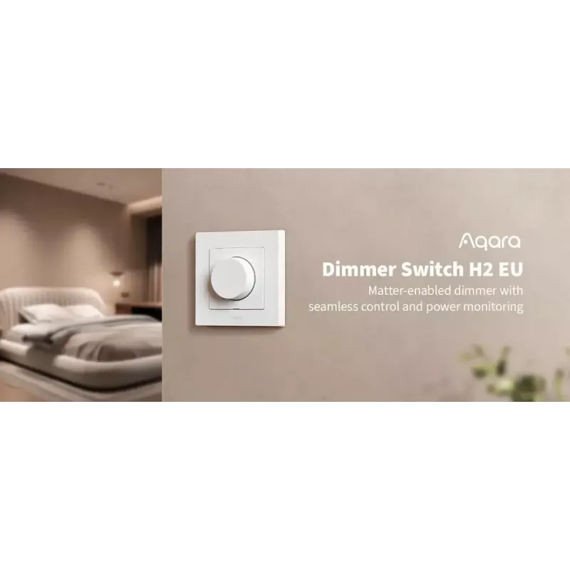 Aqara Dimmer Switch H2 EU White light switch Aqara KD-R01D