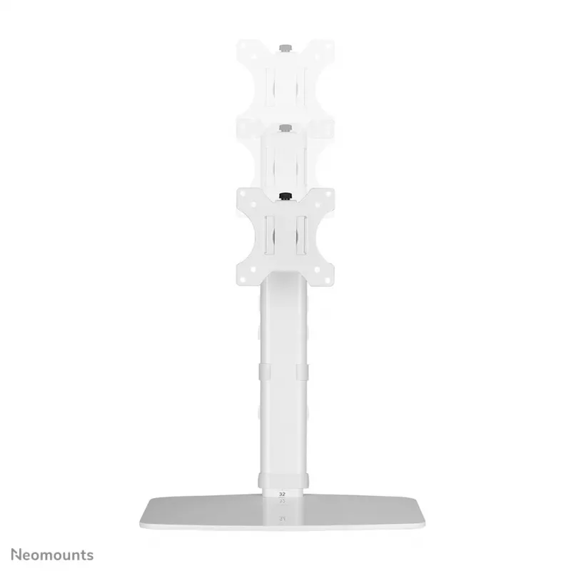 Neomounts FPMA-D890WHITE Monitor stand 10-30 inch, Freestanding, 6 kg, 25.4 cm (10 inch), 76.2 cm (30 inch), 100 x 100 mm, White