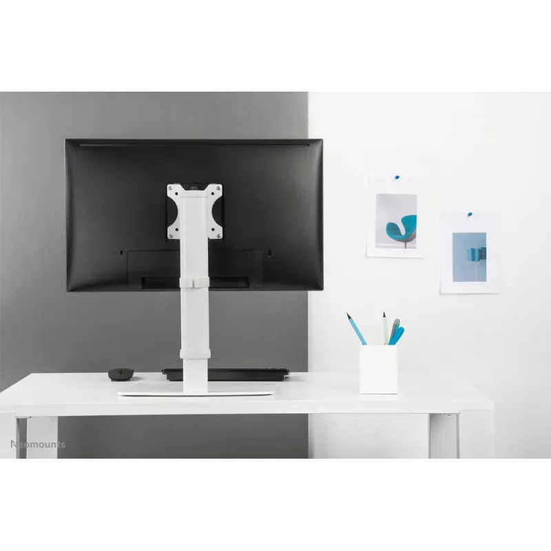Neomounts FPMA-D890WHITE Monitor stand 10-30 inch, Freestanding, 6 kg, 25.4 cm (10 inch), 76.2 cm (30 inch), 100 x 100 mm, White
