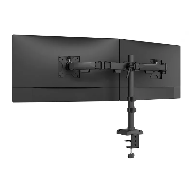 Neomounts DS60-600BL2 Monitor arm 10-32 inch - Quick-fix - 180°-stop