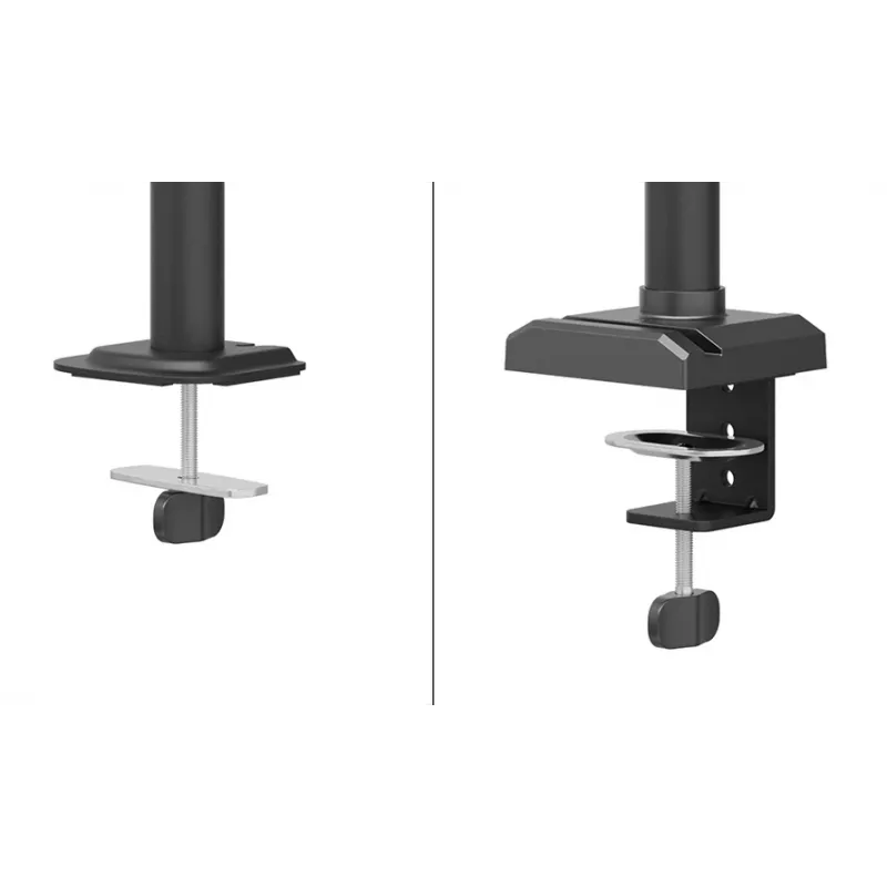Neomounts DS60-600BL2 Monitor arm 10-32 inch - Quick-fix - 180°-stop