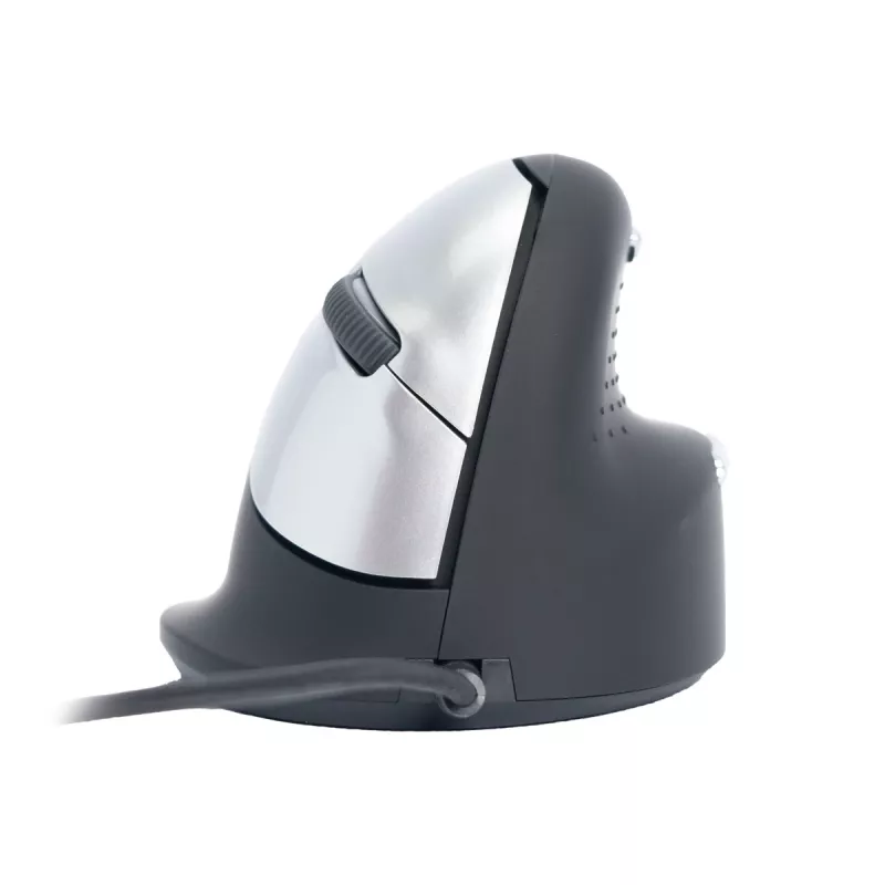 R-Go Tools Ergonomic mouse R-Go HE Break with break software, medium (hand size 165-185 mm), right-handed, Wired, black