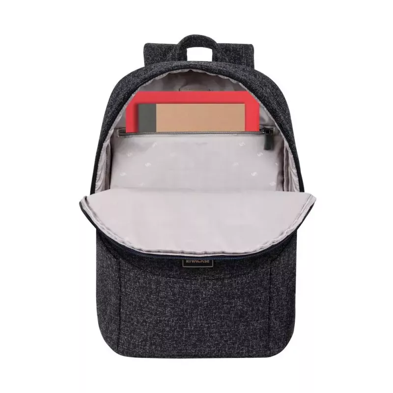 Backpack Rivacase 7962 39.6 cm (15.6 inch) Black White Carrying Handle Shoulder Strap