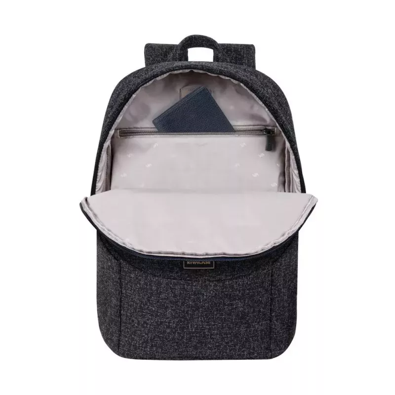 Backpack Rivacase 7962 39.6 cm (15.6 inch) Black White Carrying Handle Shoulder Strap