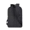 Backpack Rivacase 7962 39.6 cm (15.6 inch) Black White Carrying Handle Shoulder Strap