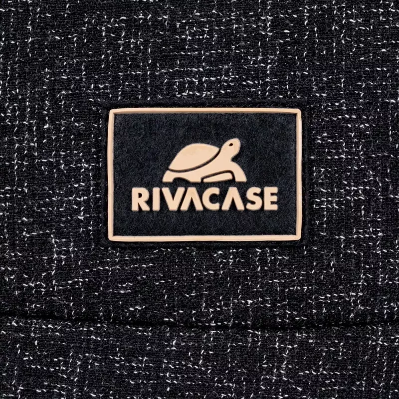 Backpack Rivacase 7962 39.6 cm (15.6 inch) Black White Carrying Handle Shoulder Strap