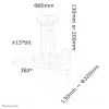 Neomounts BEAMER-C80 Beamer ceiling mount - h 13-20 cm - full motion