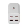Charger Lindy 100W 4-Port USB Type A & C GaN Charger Indoor AC Universal