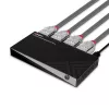 Lindy 3 Port HDMI 8K60 Switch HDMI USB Micro-USB Black 4320p 48 Gbit/s