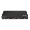 Lindy 3 Port HDMI 8K60 Switch HDMI USB Micro-USB Black 4320p 48 Gbit/s