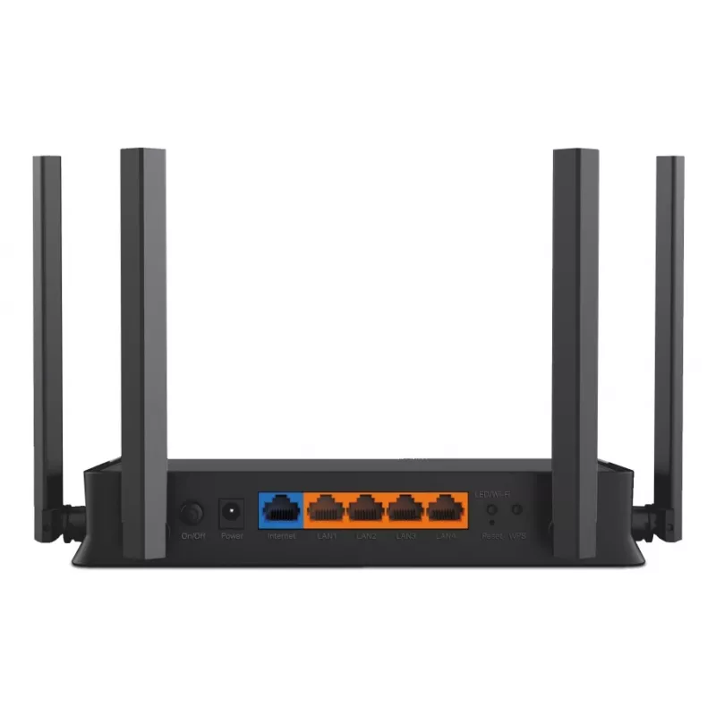 TP-Link Archer BE220 wireless router Gigabit Ethernet Dual-band (2.4 GHz / 5 GHz) Black