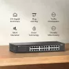 TP-Link LS1024G network switch Unmanaged Gigabit Ethernet (10/100/1000) Black