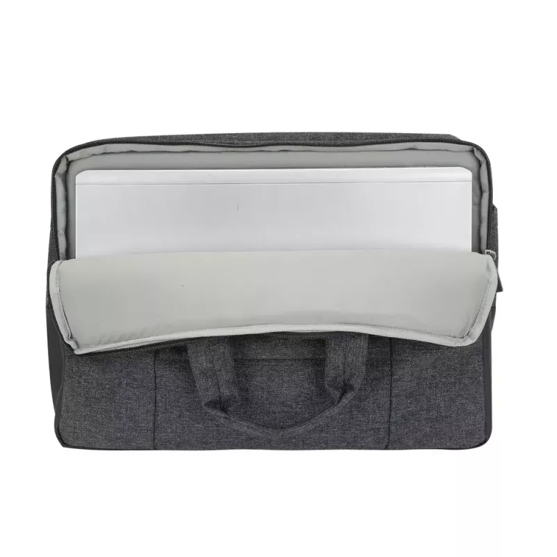 Briefcase Rivacase Lantau 39.6 cm (15.6 inch) Black Grey 8831 BLACK MELANGE