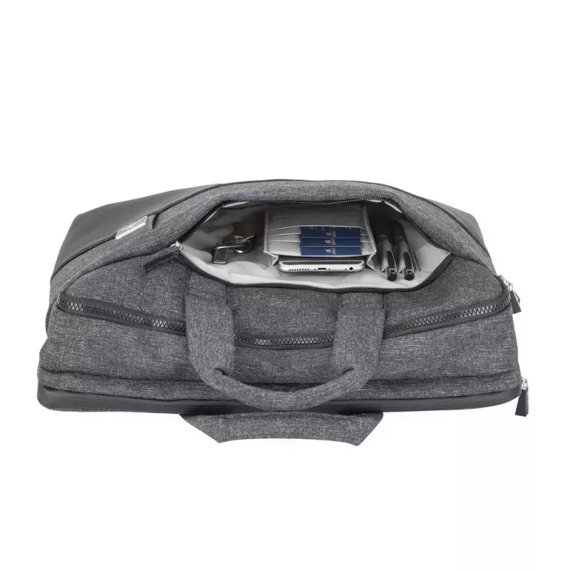Briefcase Rivacase Lantau 39.6 cm (15.6 inch) Black Grey 8831 BLACK MELANGE
