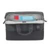 Briefcase Rivacase Lantau 39.6 cm (15.6 inch) Black Grey 8831 BLACK MELANGE