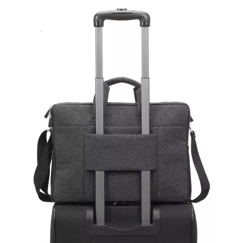 Briefcase Rivacase Lantau 39.6 cm (15.6 inch) Black Grey 8831 BLACK MELANGE