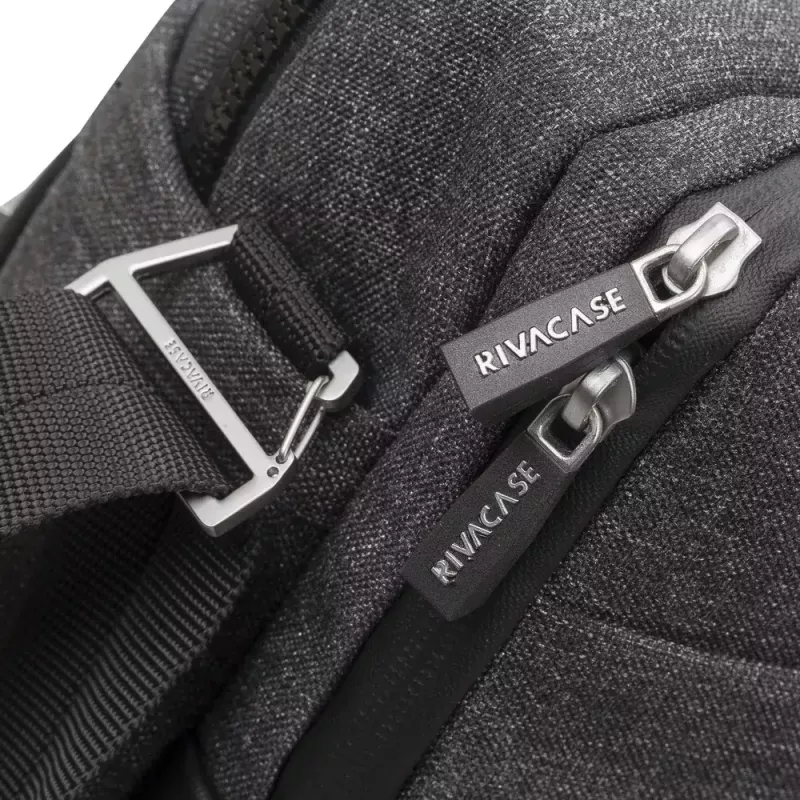 Briefcase Rivacase Lantau 39.6 cm (15.6 inch) Black Grey 8831 BLACK MELANGE