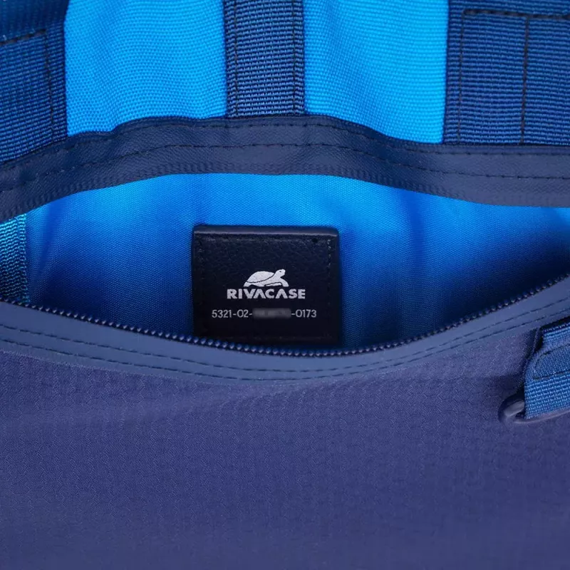 Backpack Rivacase Dijon 39.6 cm (15.6 inch) Blue 1 Compartment Carrying Handle Shoulder Strap