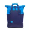 Backpack Rivacase Dijon 39.6 cm (15.6 inch) Blue 1 Compartment Carrying Handle Shoulder Strap