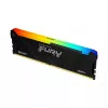 Kingston Technology FURY Beast 16GB 3200MT/s DDR4 CL16 DIMM 1Gx8 RGB