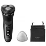 Electric rotary shaver Philips 3000 Series S3244/12 – 3 heads, Wet & Dry, Li‑Ion, 60 min run time, pop‑up trimmer, washable, black