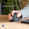 R-Go Tools Ergonomic mouse R-Go HE Break with break software, medium (hand size 165-185 mm), right-handed, Bluetooth, black