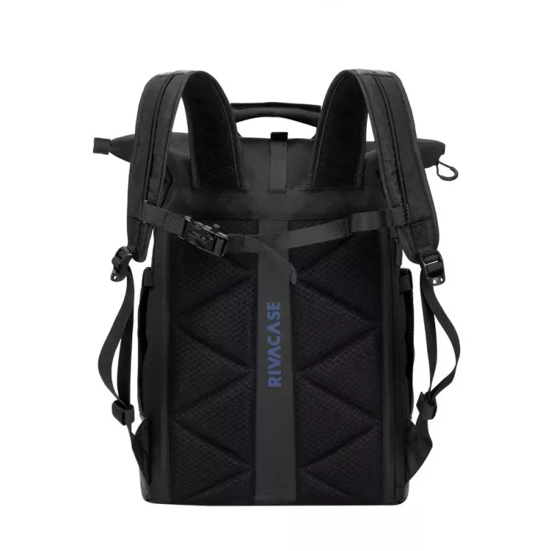 Backpack Rivacase Dijon 39.6 cm 15.6 inch Black 1 compartment
